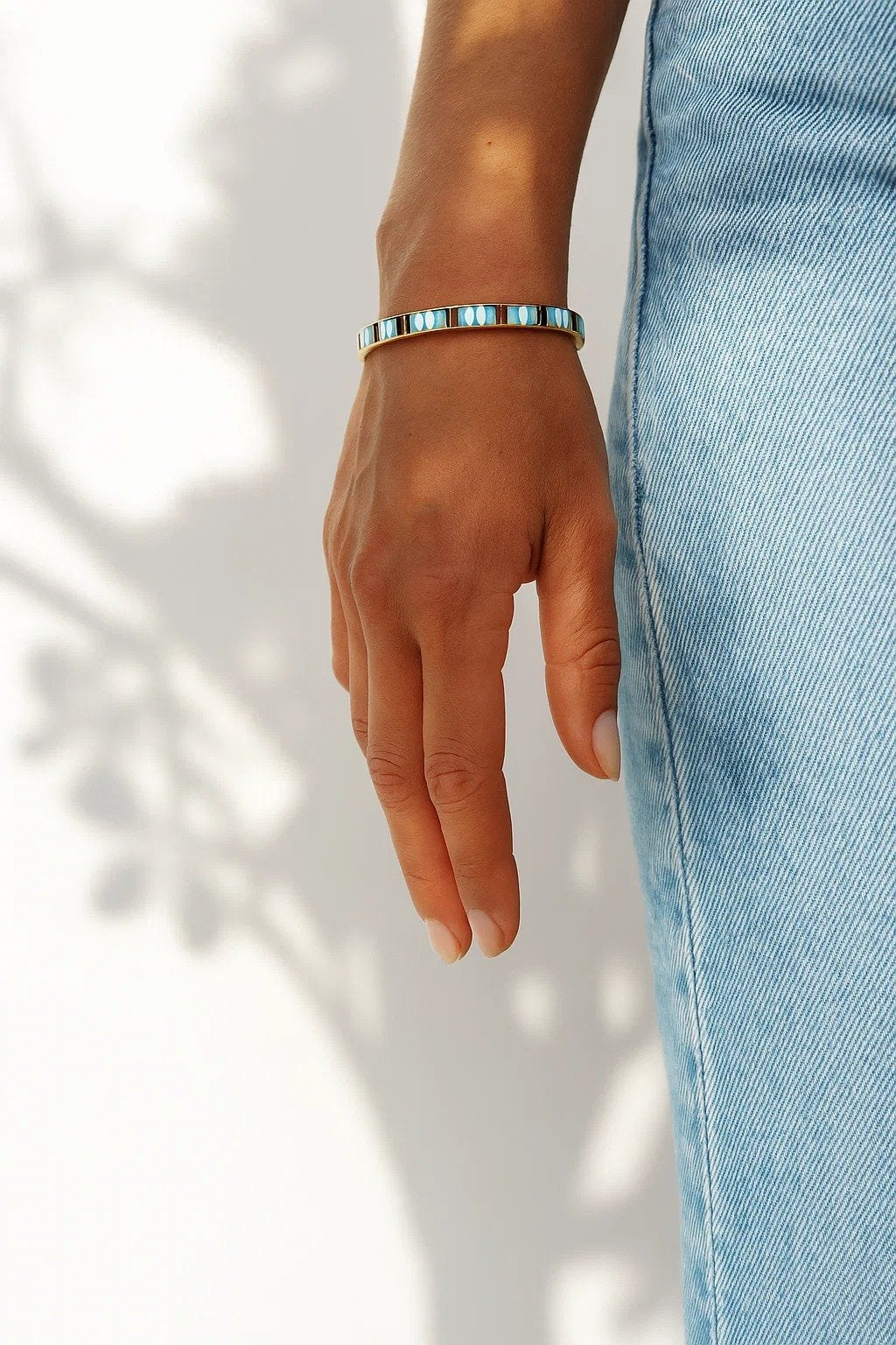 Blue Edge Bangle
