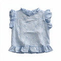Cutwork Peplum Tee