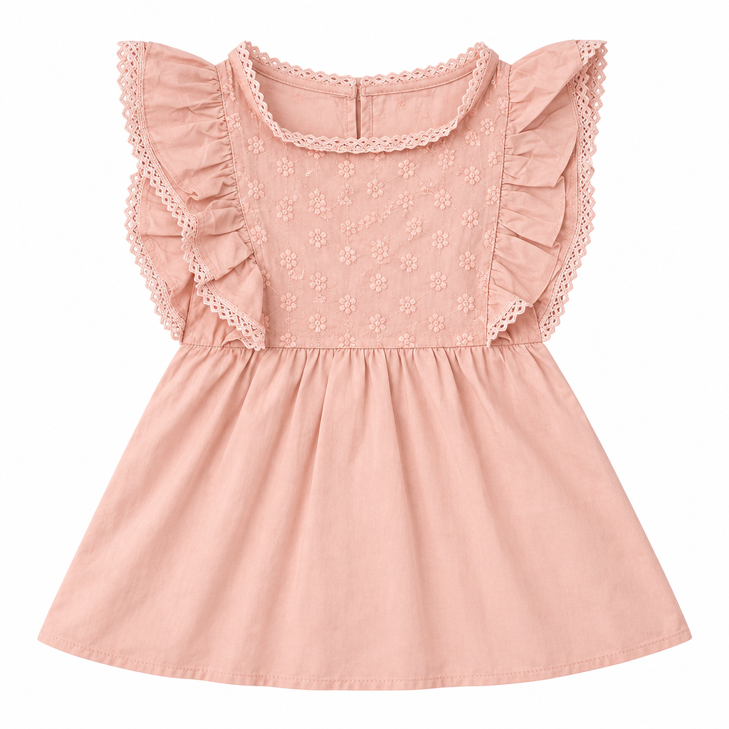 Cutwork Peplum Tee