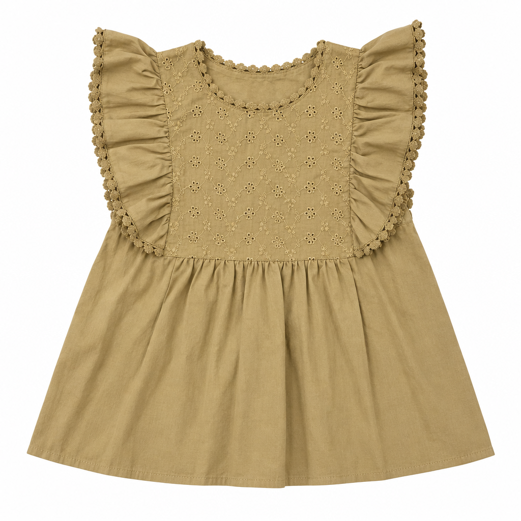 Eyelet Embroidered Blouse