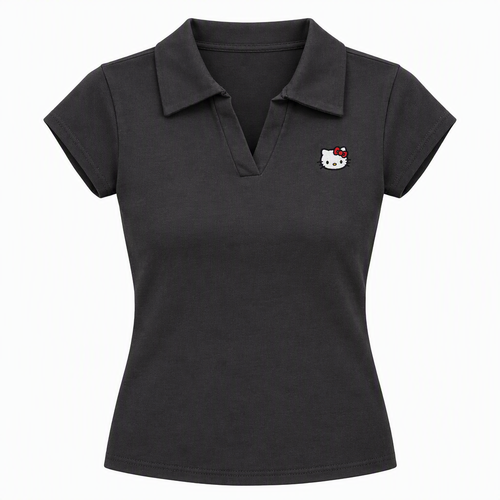 Fitted Polo T-Shirt