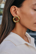 Gloss Ring Studs