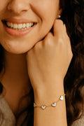 Heart Charm Bracelet