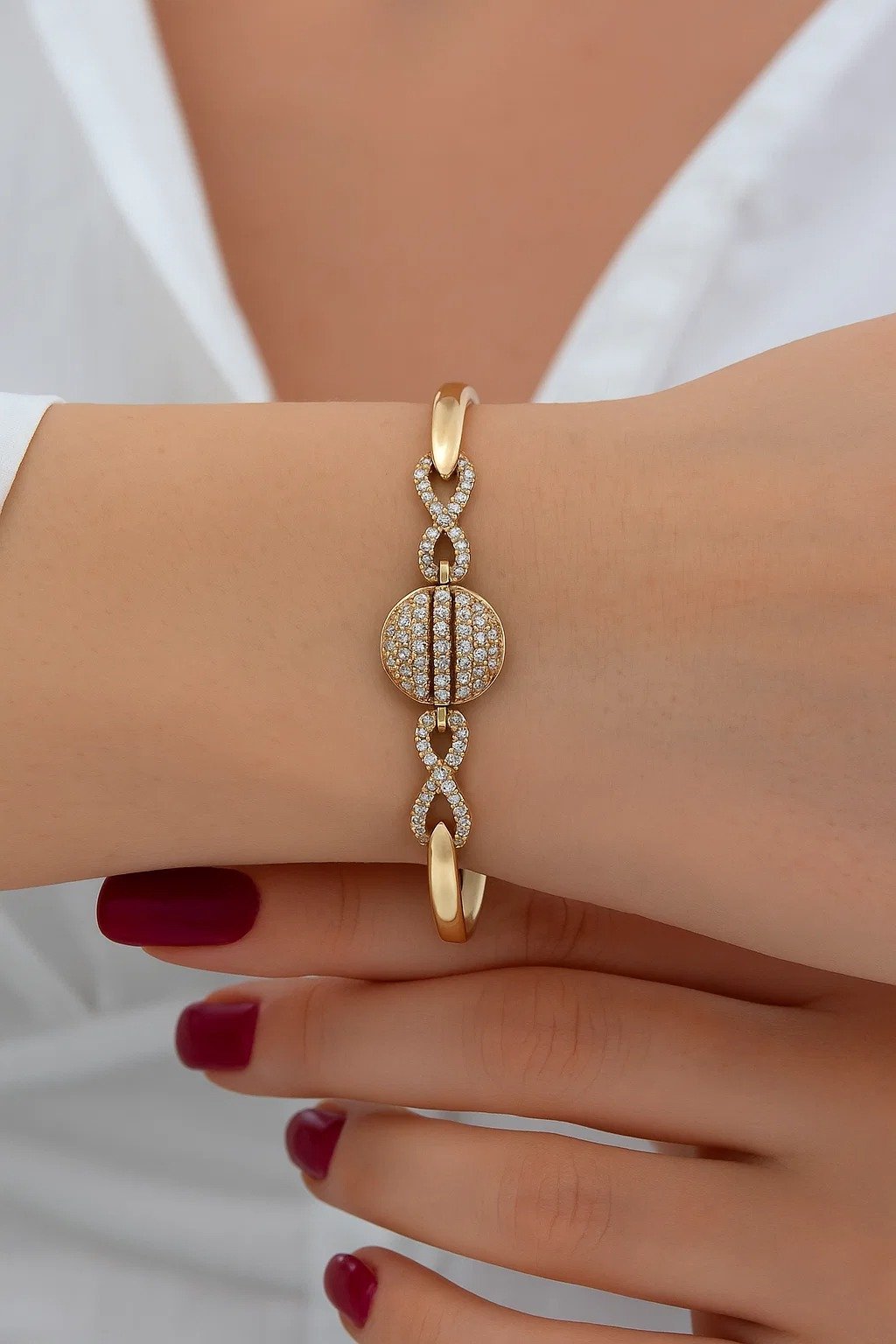Orbit Pavé Cuff