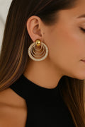 Orbit Pavé Hoops