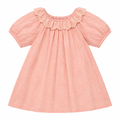Short-Sleeve Embroidered Blouse