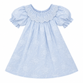 Short-Sleeve Embroidered Blouse
