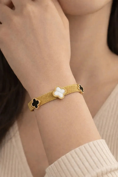 Tripple Clover Mesh Cuff