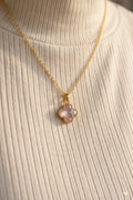 Rouge Clover Pendant - Pink