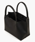 Black tote bag