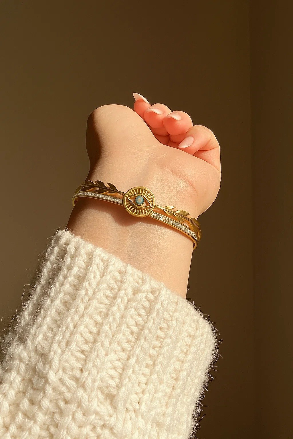 Aegis Eye Laurel Cuff