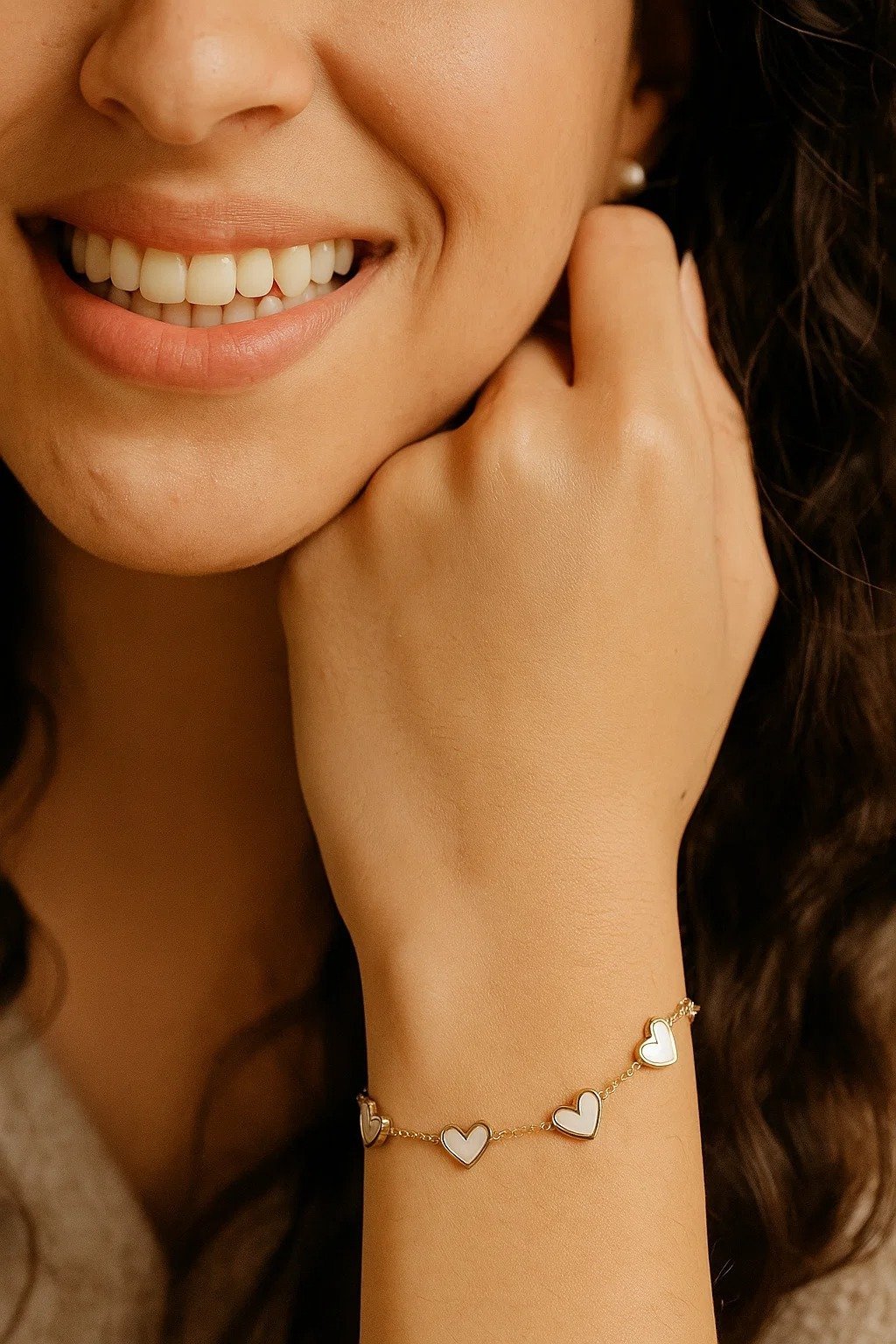 Heart Charm Bracelet