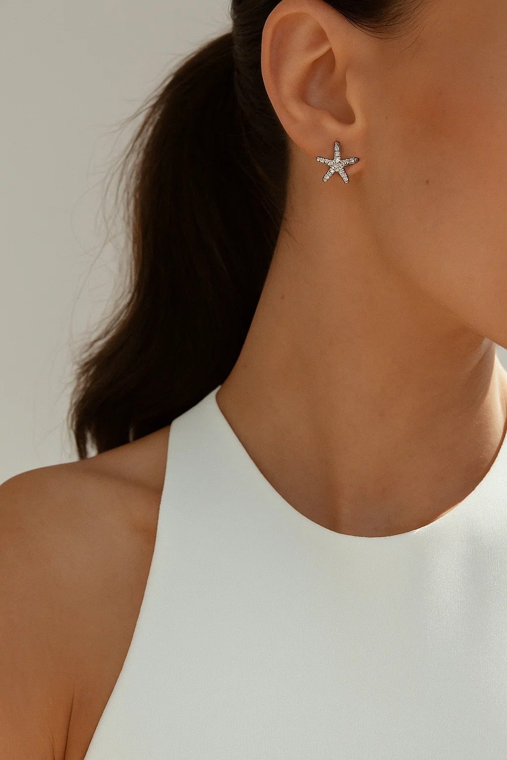 Starfish Sparkle Studs